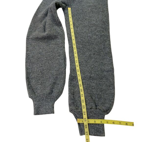 4TH Reckless Joggers Womens 6 Gray Ribbed Knitted Pull On Comfy Cozy Warm - Picture 12 of 12